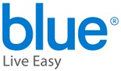 Blue logo